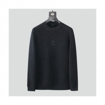 Armani 2019 Mens Crew  Neck Wool Sweater - 알마니 2019 남성 크루넥 울 스웨터 Arm0315x.Size(l 