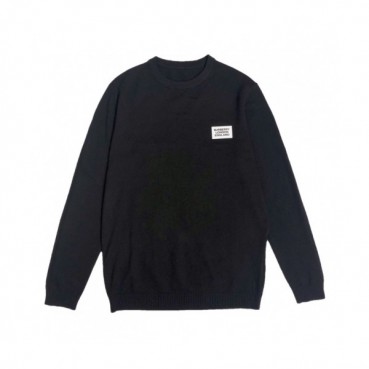 Burberry 2019 Mens Retro Logo Crew - neck Sweater 