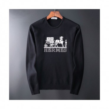 Hermes 2019 Mens Wool Round Sweater - 에르메스 2019 남성 울 라운드 스웨터 Her0319x.Size(m 
