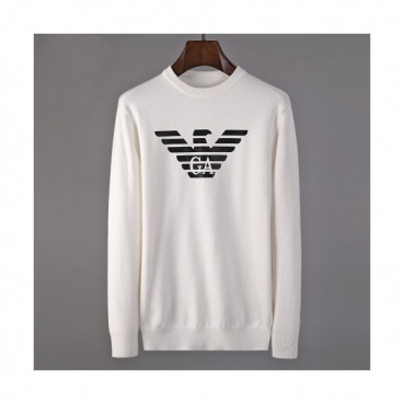 Armani 2019 Mens Crew  Neck Wool Sweater - 알마니 2019 남성 크루넥 울 스웨터 Arm0293x.Size(m 