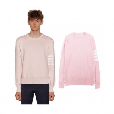 Thom Browne 2019 Mm/Wm Strap Crew-neck Sweater 