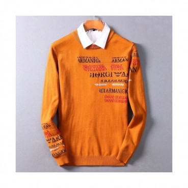 Armani 2019 Mens Crew  Neck Wool Sweater - 알마니 2019 남성 크루넥 울 스웨터 Arm0286x.Size(m 