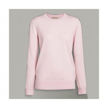 Burberry 2019 Womens Retro Logo Crew - neck Sweater 