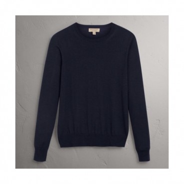 Burberry 2019 Womens Retro Logo Crew - neck Sweater 