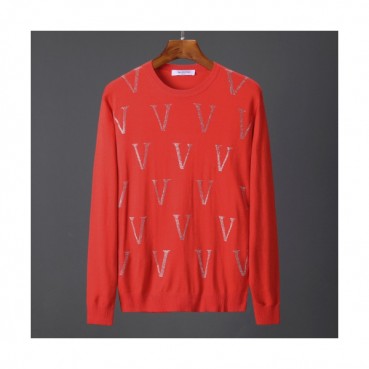 Valentino 2019 Mens Logo Wool sweater - 발렌티노 2019 남성 로고 울 스웨터 Val0238x.Size(s 