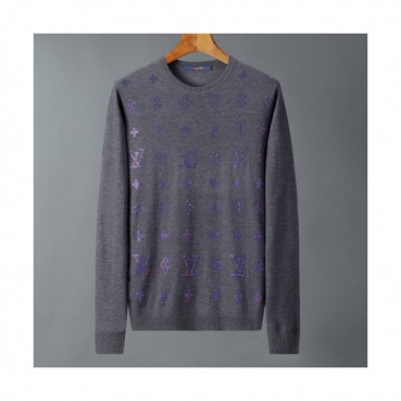 Louis vuitton 2019 monogram Crew neck Sweater - 루이비통 2019 남성 모노그램 크루넥 스웨터 Lou01227x.Size (s 