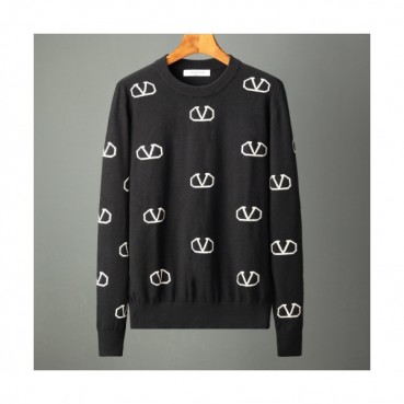 Valentino 2019 Mens Logo Wool sweater - 발렌티노 2019 남성 로고 울 스웨터 Val0233x.Size(m 