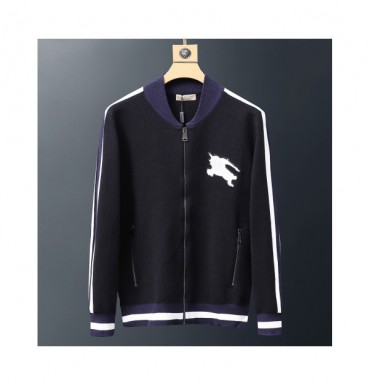Burberry 2019 Mens Retro Logo Zip-up Sweater 