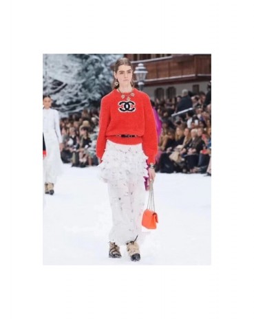 Chanel 2019 Ladies  Logo Wool Sweater - 샤넬 2019 여성 로고 울 스웨터 Cnl0443x.Size(xs 