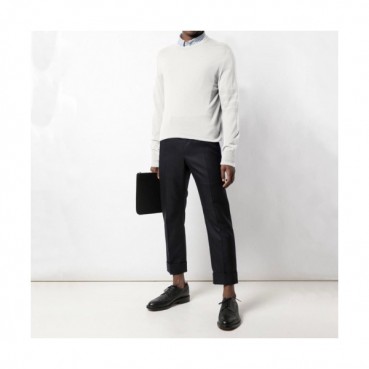 Thom Browne 2019 Mens Strap Crew-neck Sweater 