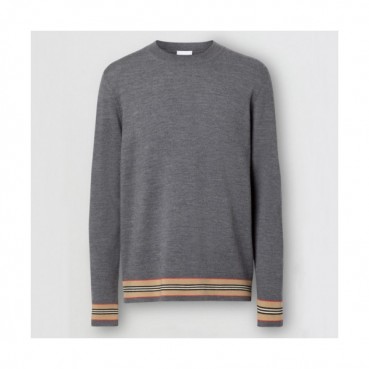 Burberry 2019 Mens Retro Logo Wool Sweater - 버버리 2019 남성 레트로 로고 울 스웨터  Bur0873x.Size(s 