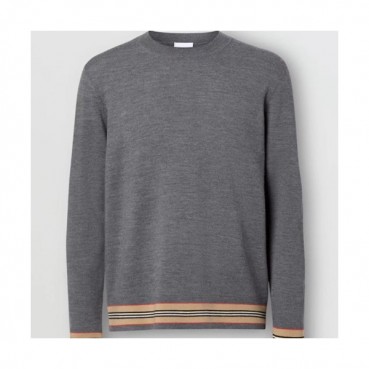 Burberry 2019 Mens Retro Logo Sweater - 버버리 남성 레트로 로고 니트  BURST0231.Size(S 
