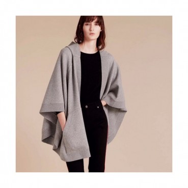 Burberry Ladies Wool Cape - 버버리 여성 울 망토 