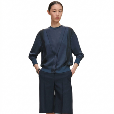 에르메스 여성 브이넥 가디건 - Hermes Womens V