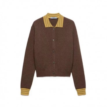 프라다 여성 폴로 가디건 - Prada Womens Polo Cardigan 