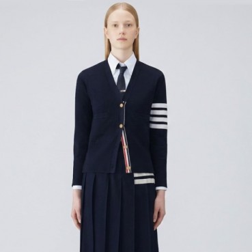 톰브라운 여성 밀라노클래식 가디건 - Thom Browne Womens Milano Classic Cardigan 
