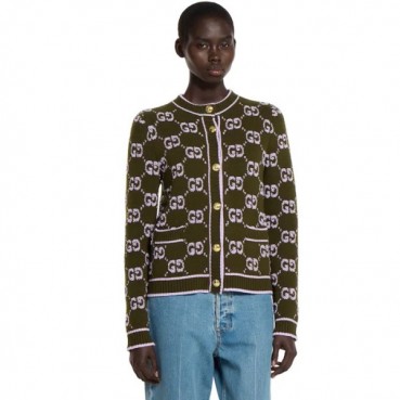 구찌 여성 라운드 가디건 - Gucci Womens Round Cardigan 