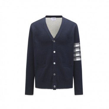 톰브라운 여성 브이넥 가디건 - Thom Browne Womens V