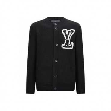 루이비통 남성 라운드 가디건 - Louis vuitton Mens Round Cardigan 