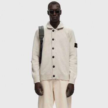 스톤아일랜드 남성 터틀넥 가디건 - Stone Island Mens Turtle