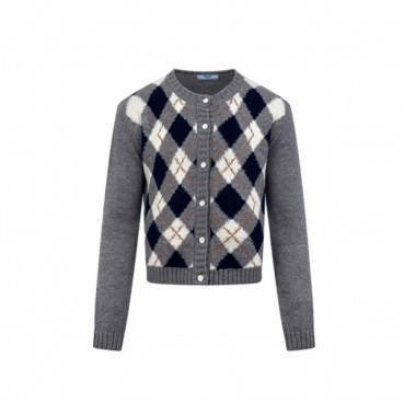 프라다 여성 라운드 가디건 - Prada Womens Round Cardigan 