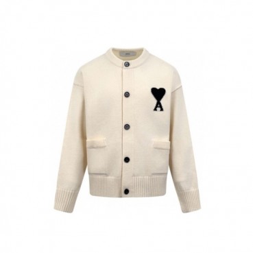 아미 남/녀 라운드 가디건 - Ami Unisex Round Cardigan 