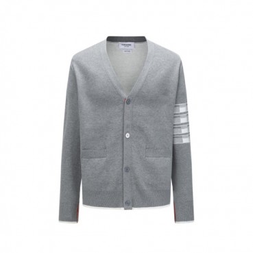 톰브라운 여성 브이넥 가디건 - Thom Browne Womens V