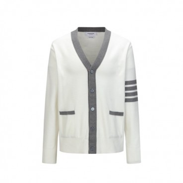 톰브라운 여성 브이넥 가디건 - Thom Browne Womens V