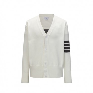 톰브라운 여성 브이넥 가디건 - Thom Browne Womens V