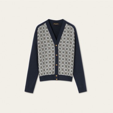 로로피아나 여성 브이넥 가디건 - Loro Piana Womens V