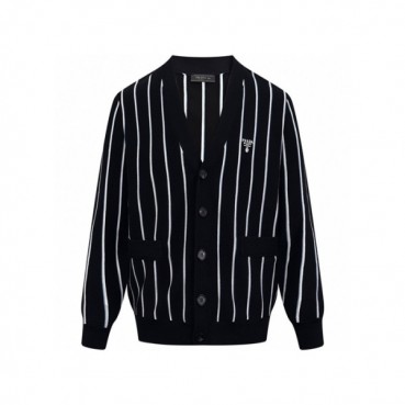 프라다 남성 브이넥 가디건 - Prada Mens V