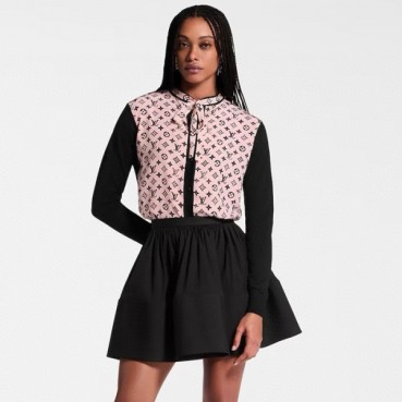 루이비통 여성 모노그램 가디건 - Louis vuitton Womens Monogram Cardigan 