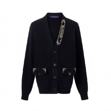 루이비통 남성 브이넥 가디건 - Louis vuitton Mens Cardigan 