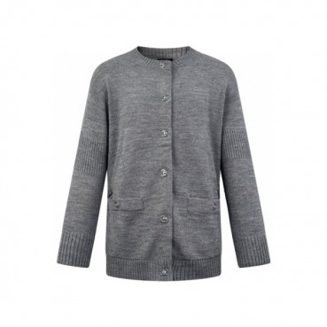 샤넬 여성 라운드 가디건 - Chanel Womens Round Cardigan 
