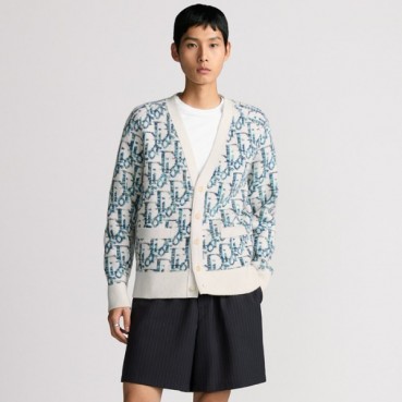 디올 남성 오블리크 가디건 - Dior Mens Oblique Cardigan 