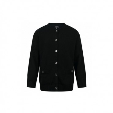 샤넬 남/녀 라운드 가디건 - Chanel Unisex Round Cardigan 