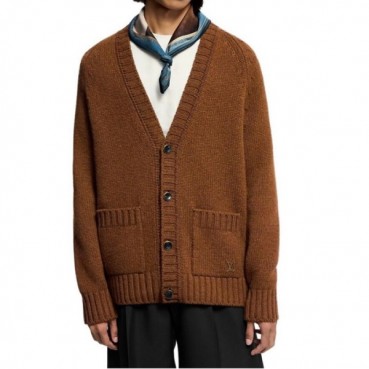 루이비통 남성 브이넥 가디건 - Louis vuitton Mens Cardigan 