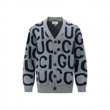 구찌 남성 브이넥 가디건 - Gucci Mens V