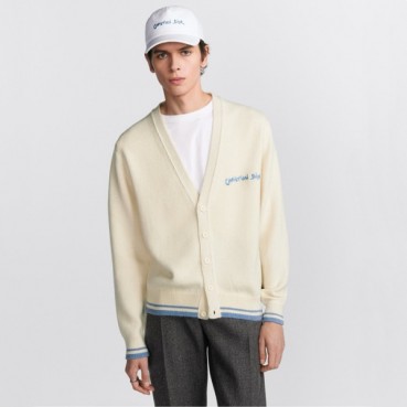 디올 남성 브이넥 가디건 - Dior Mens V