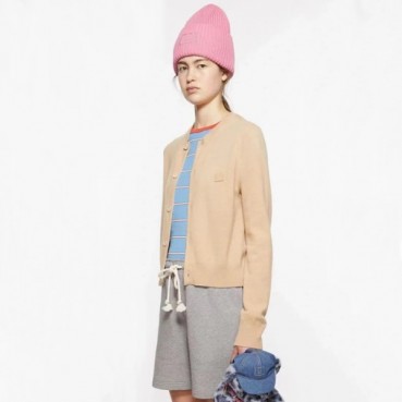 아크네 여성 브이넥 가디건 - Acne Womens V