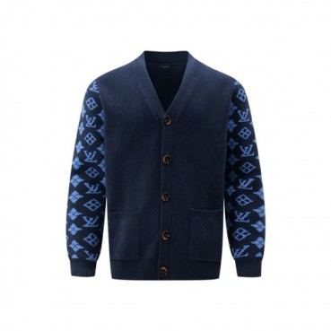 루이비통 남성 브이넥 가디건 - Louis vuitton Mens Cardigan 
