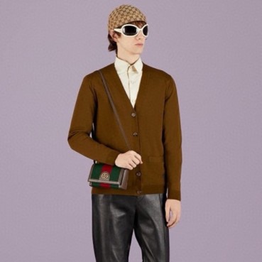 구찌 남성 브이넥 가디건 - Gucci Mens V