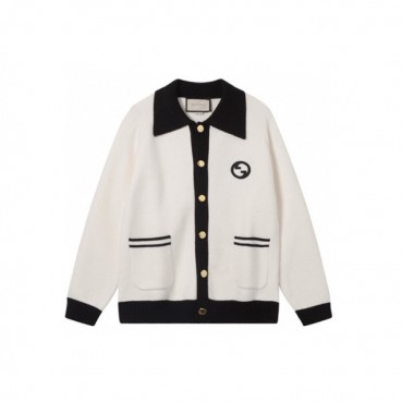 구찌 남/녀 폴로 가디건 - Gucci Unisex Polo Cardigan 