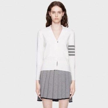 톰브라운 여성 브이넥 가디건 - Thom Browne Womens Cardigan 