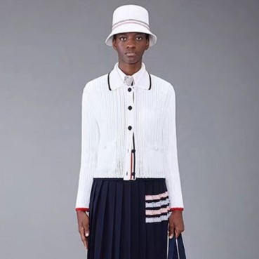 톰브라운 여성 폴로 가디건 - Thom Browne Womens Cardigan 