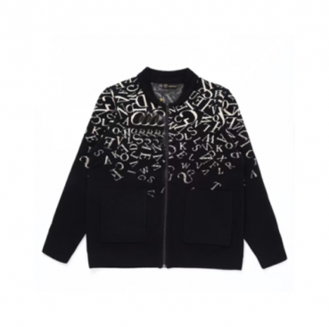 베르사체 남성 블랙 집업 가디건 - Versace Mens Black Cardigan 