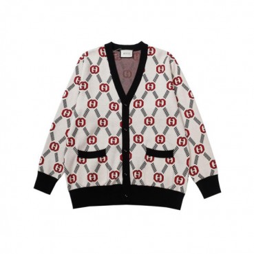 구찌 남성 브이넥 블랙 가디건 - Gucci Mens Black Cardigan 