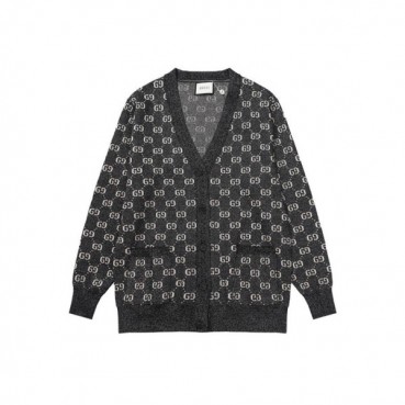 구찌 남성 블랙 브이넥 가디건 - Gucci Mens Black Cardigan 