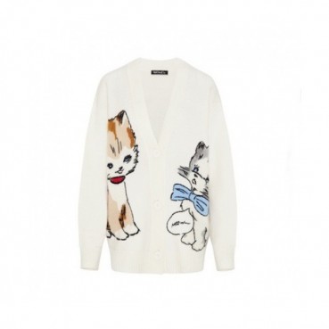 MO&Co  Womens Casual Cardigan Ivory -  MO&Co  여성 캐쥬얼 가디건 Moco0011x Size(s 