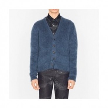 Dior  Mens Retro Logo Cardigan Blue - 디올 2021 남성 레트로 로고 가디건 Dio01569x Size(xs 